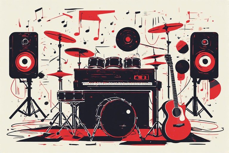 From the Musical Instrument – Artistic Drawing – Item: 39346 Image of Musical Instrument – Artistic Drawing – Item: 39346