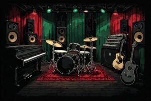 Image of Musical Instrument – Artistic Drawing – Item: 39286