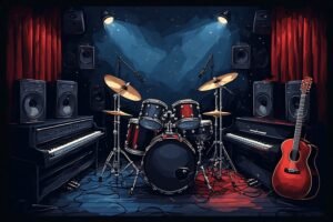 Image of Musical Instrument – Artistic Drawing – Item: 39264