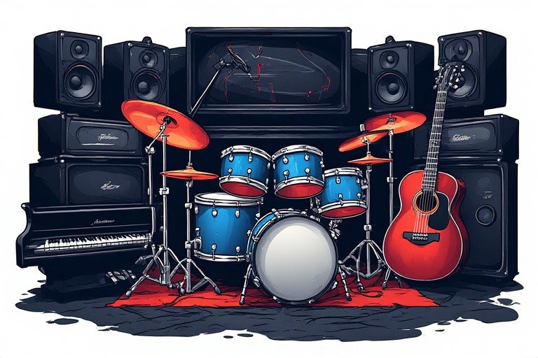 From the Musical Instrument – Artistic Drawing – Item: 39338 Image of Musical Instrument – Artistic Drawing – Item: 39338