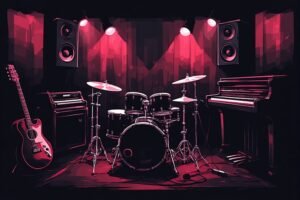 Image of Musical Instrument – Artistic Drawing – Item: 39685