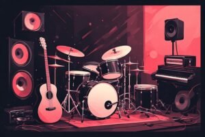 Image of Musical Instrument – Artistic Drawing – Item: 39679