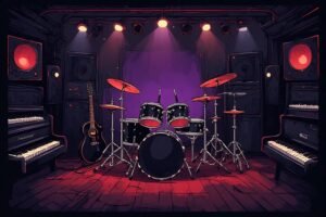 Image of Musical Instrument – Artistic Drawing – Item: 39665