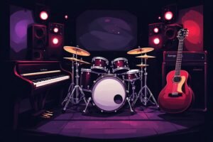 Image of Musical Instrument – Artistic Drawing – Item: 39663