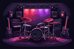 Image of Musical Instrument – Artistic Drawing – Item: 39662