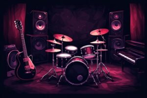 Image of Musical Instrument – Artistic Drawing – Item: 39661