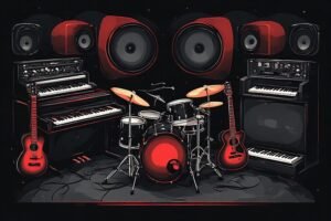 Image of Musical Instrument – Artistic Drawing – Item: 39658