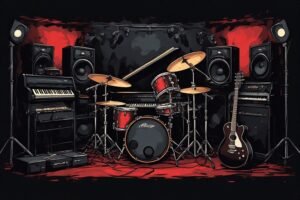 Image of Musical Instrument – Artistic Drawing – Item: 39657