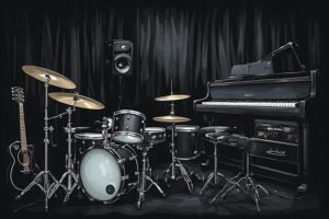 Image of Musical Instrument – Artistic Drawing – Item: 39755