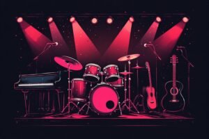 Image of Musical Instrument – Artistic Drawing – Item: 39744