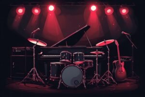 Image of Musical Instrument – Artistic Drawing – Item: 39741
