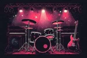Image of Musical Instrument – Artistic Drawing – Item: 39739