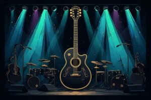Image of Musical Instrument – Artistic Drawing – Item: 39820