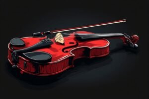 Image of Musical Instrument – Artistic Drawing – Item: 28679