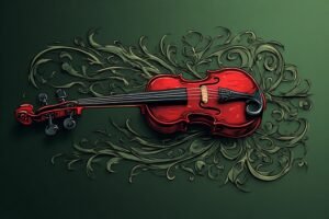 Image of Musical Instrument – Artistic Drawing – Item: 28770