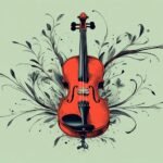 Image of Musical Instrument – Artistic Drawing – Item: 28769