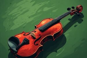 Image of Musical Instrument – Artistic Drawing – Item: 28768