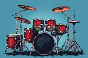 Image of Musical Instrument – Artistic Drawing – Item: 28763