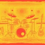 Image of Musical Instrument – Artistic Drawing – Item: 51872