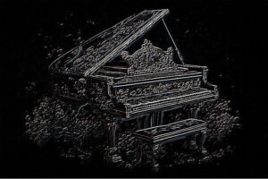 Image of Musical Instrument – Artistic Drawing – Item: 48720