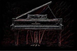 Image of Musical Instrument – Artistic Drawing – Item: 48722