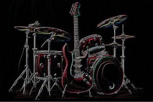 Image of Musical Instrument – Artistic Drawing – Item: 48811