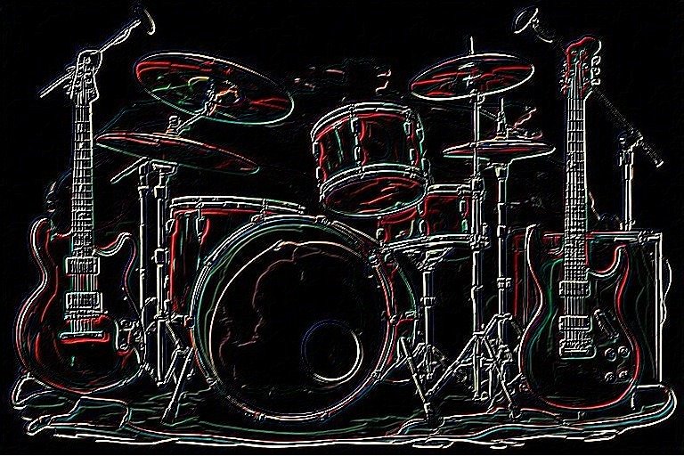 Image of Musical Instrument – Artistic Drawing – Item: 48812