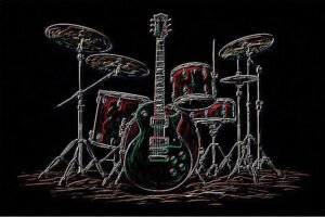 Image of Musical Instrument – Artistic Drawing – Item: 48815