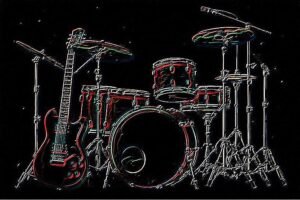 Image of Musical Instrument – Artistic Drawing – Item: 48818