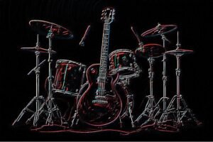 Image of Musical Instrument – Artistic Drawing – Item: 48826