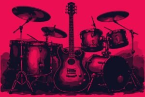 Image of Musical Instrument – Artistic Drawing – Item: 49708