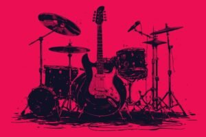 Image of Musical Instrument – Artistic Drawing – Item: 49709