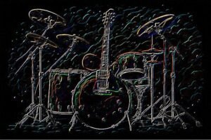 Image of Musical Instrument – Artistic Drawing – Item: 48834