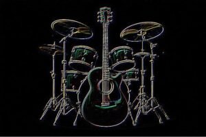 Image of Musical Instrument – Artistic Drawing – Item: 48838