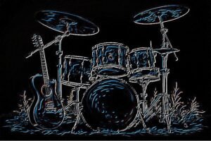 Image of Musical Instrument – Artistic Drawing – Item: 48843