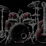 Image of Musical Instrument – Artistic Drawing – Item: 48846