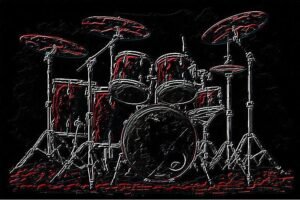 Image of Musical Instrument – Artistic Drawing – Item: 48847