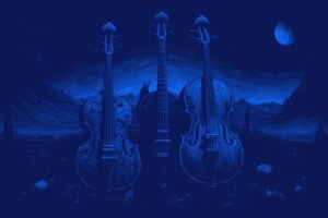 Image of Musical Instrument – Artistic Drawing – Item: 50243