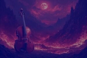 Image of Musical Instrument – Artistic Drawing – Item: 46403