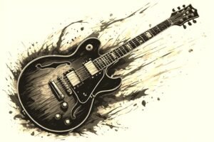 Image of Musical Instrument – Artistic Drawing – Item: 49671
