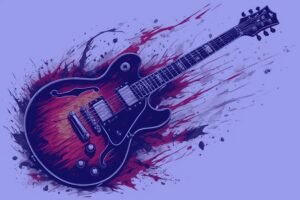 Image of Musical Instrument – Artistic Drawing – Item: 46409