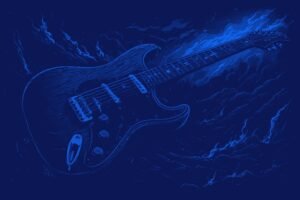Image of Musical Instrument – Artistic Drawing – Item: 50256
