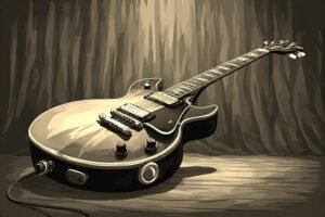 Image of Musical Instrument – Artistic Drawing – Item: