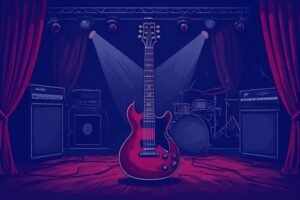 Image of Musical Instrument – Artistic Drawing – Item: 46425