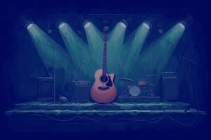 Image of Musical Instrument – Artistic Drawing – Item: 46444
