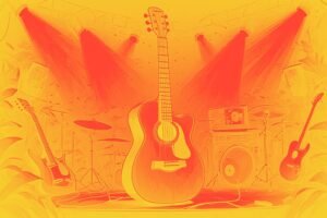 Image of Musical Instrument – Artistic Drawing – Item: