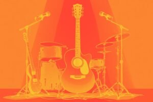 Image of Musical Instrument – Artistic Drawing – Item: 51896