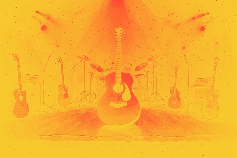 Image of Musical Instrument – Artistic Drawing – Item: 51897