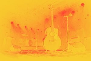 Image of Musical Instrument – Artistic Drawing – Item: 51898