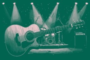 Image of Musical Instrument – Artistic Drawing – Item: 52033